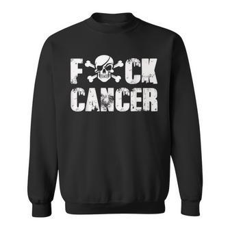 Fck Cancer Fight Back Cancer Support Sweatshirt - Monsterry AU