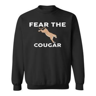 Fear The Cougar Cougars Sweatshirt - Monsterry UK
