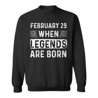 February 29 Birthday Leap Year Sweatshirt - Monsterry