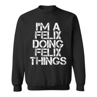 Felix Surname Family Tree Birthday Reunion Idea Sweatshirt - Seseable