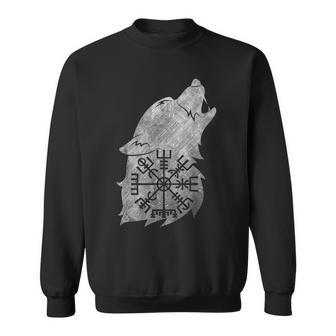 Fenrir Fenrir Wolf Of Odin Vikings Asgard Valhalla Vintage Sweatshirt - Monsterry UK