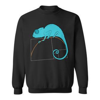 Fibonacci Chameleon Sweatshirt - Seseable