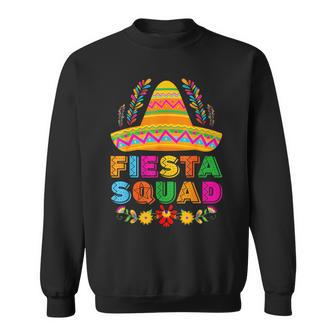Fiesta Squad Tacos Mexican Party Fiesta Squad Cinco De Mayo Sweatshirt - Thegiftio UK