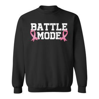 Fight Fighting Pink Ribbon Cool Breast Cancer Awareness Sweatshirt - Monsterry