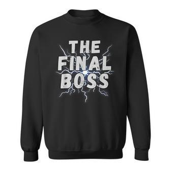 The Final Boss Rock Lightning Wrestling Rock Final Boss Sweatshirt - Seseable
