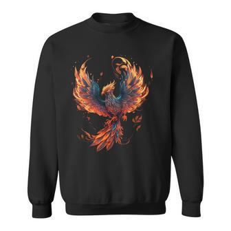 Fire Phoenix Bird Phoenix Reborn Firebird Phoenix Sweatshirt - Thegiftio UK