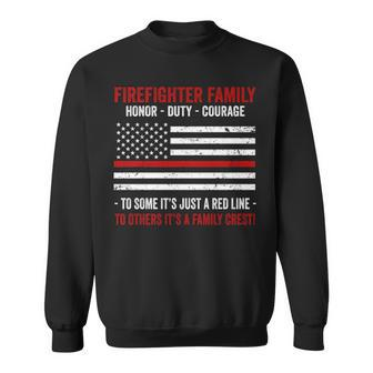 Firefighter Family Sweatshirt | Mazezy AU