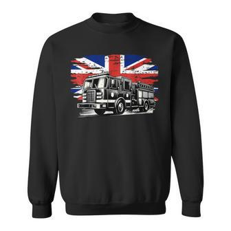 Firefighter Truck Family Firefighter Dad Father Day Birthday Sweatshirt - Monsterry UK