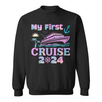 My First Cruise 2024 Matching Family Cruise Sweatshirt - Seseable