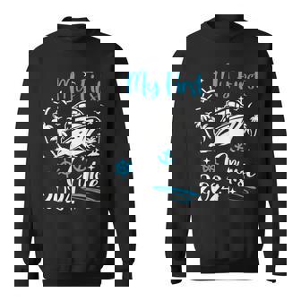 My First Cruise 2024 Cruise Ship Matching Family Vacation Sweatshirt | Mazezy