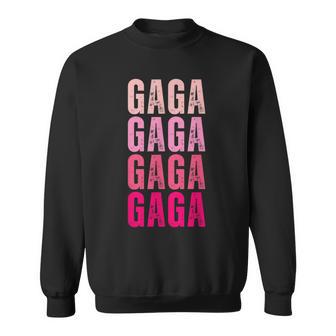 First Name Gaga Vintage I Love Gaga Sweatshirt - Monsterry