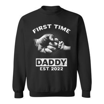 First Time Daddy New Dad Est 2022 Fathers Day Sweatshirt - Monsterry UK