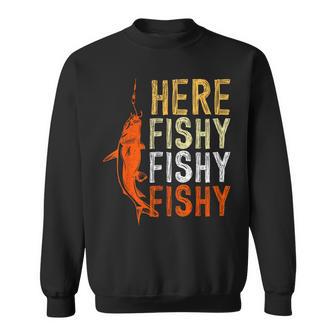 Fishing Komm Her Fischi S Sweatshirt - Geschenkecke