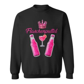 Flaschenputtel Party Junggesellenabschied Saufen Sweatshirt - Seseable