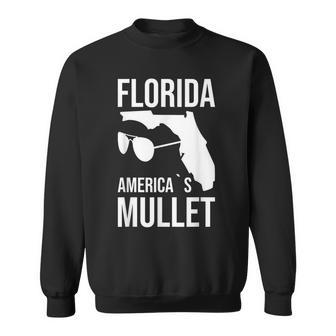 Florida America´S Mullet West Coast Sweatshirt - Monsterry