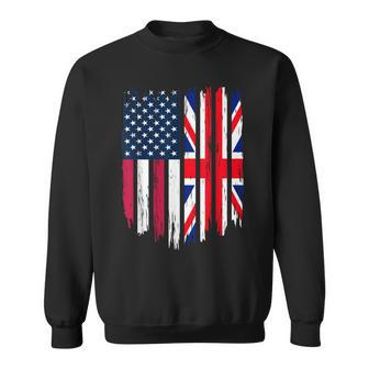 Foreigner Immigrant Usa United States British Flag Sweatshirt - Thegiftio UK