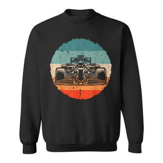 Formula Car Racer Formula Racing Lovers Silhouette Vintage Sweatshirt - Monsterry AU