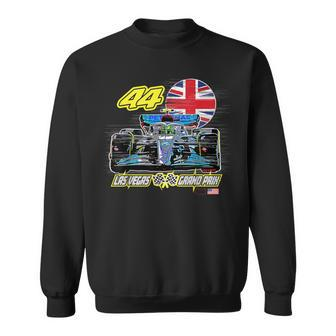 Formula Racing Car Las Vegas Circuit Race 44Hamilton Fan Sweatshirt - Thegiftio UK