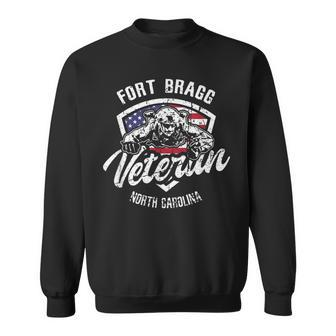 Fort Bragg Veteran 82Nd Airborne Xviii Airborne Corps Sweatshirt - Monsterry