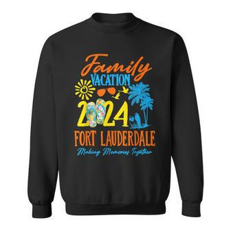 Fort Lauderdale Florida Vacation 2024 Matching Family Group Sweatshirt - Monsterry UK