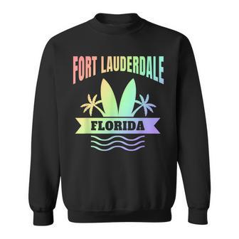 Fort Lauderdale Souvenir Vacation Sweatshirt - Monsterry CA