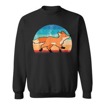 Fox Fox Fox Red Fox Smart Foxes Sweatshirt - Seseable