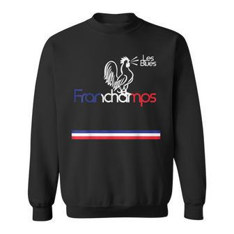 France Jersey Soccer French Kit Allez Les Blues Sweatshirt - Monsterry