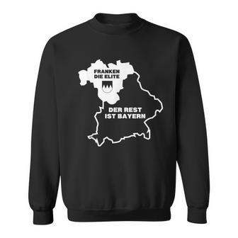 Franken Bavarian Frankish Bavarian Flag Sweatshirt - Geschenkecke