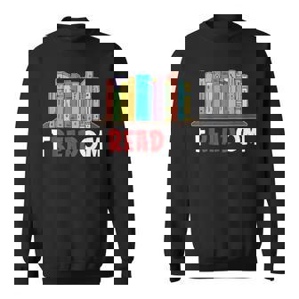 Freadom Freedom Pour Les Amateurs De Livres Sweater e - Cadeauxyz