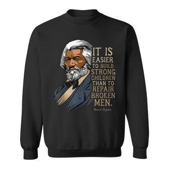 Frederick Douglass Quote For Black History Month Sweatshirt | Mazezy