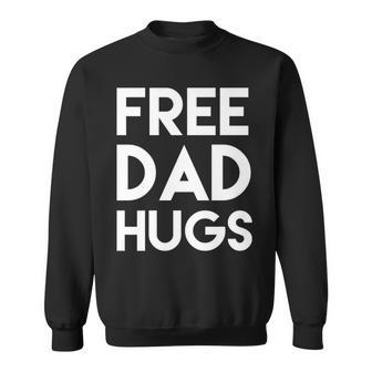 Free Dad Hugs Gay Bisexual Binary Support Sweatshirt - Monsterry AU