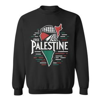 Free Palestine T Sweatshirt - Monsterry DE