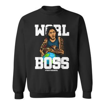 Free Worl Boss Kartel Music Lover Sweatshirt - Monsterry CA