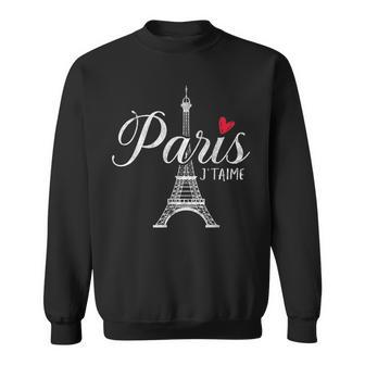 French France Paris Bonjour Marseille Monaco Eiffel Sweatshirt - Seseable
