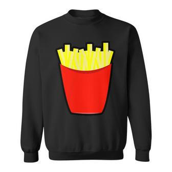 French Fry For The Love Of Fries Fry Sweatshirt - Monsterry UK
