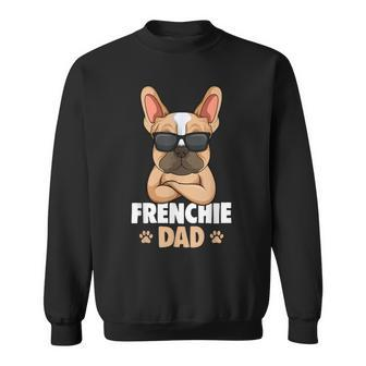 Frenchie Dad French Bulldog Dad Sweatshirt - Seseable