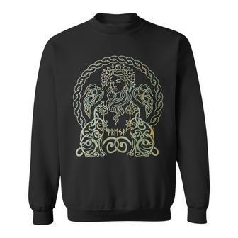 Freya Goddess Freyja Viking Norse Mythology Celtic Vintage Sweatshirt - Monsterry AU