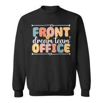 Front Office Dream Team School Secretary Squad Crew Elementa Sweatshirt - Monsterry