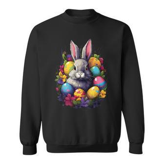 Frühling Ostern Karnickel Süßes Kaninchen Osterhase Motive Sweatshirt - Seseable