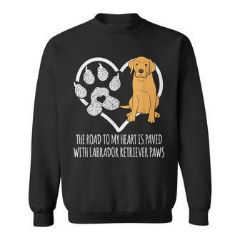 Fun Lab Dog Lover Cute Meme Saying Labrador Retriever Sweatshirt - Monsterry DE