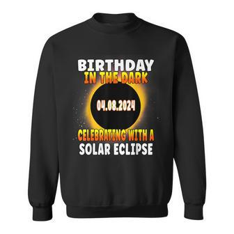 Fun Total Solar Eclipse Birthday Celebration April 8Th 2024 Sweatshirt - Monsterry DE