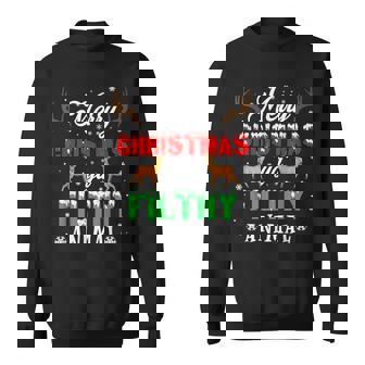 Alone At Home Movies Merry Christmas You Filty Animal Sweatshirt - Monsterry