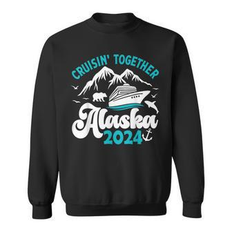 Anniversary Wedding Alaska Cruise 2024 Couple Vacation Sweatshirt | Mazezy AU