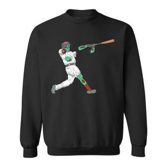 Baseball Batter Zombie Sweatshirt - Monsterry UK