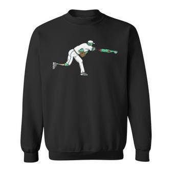 Baseball Pitcher Zombie Sweatshirt - Monsterry UK
