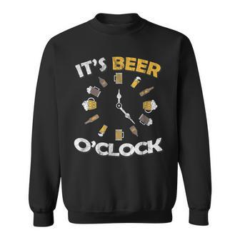 Beer O Clock For National Beer Day Sweatshirt - Thegiftio UK