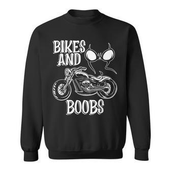 Bikes And Boobs Chopper Rider Boob Lover Chopper Sweatshirt - Monsterry CA