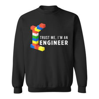 Building Blocks Master Builder Engineer Construction Sweatshirt - Monsterry