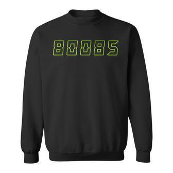 Calculator Joke 80085 Boobs Math Student Sweatshirt - Monsterry DE