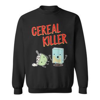 Cereal Killer Food Graphic Novelty Sweatshirt - Monsterry UK